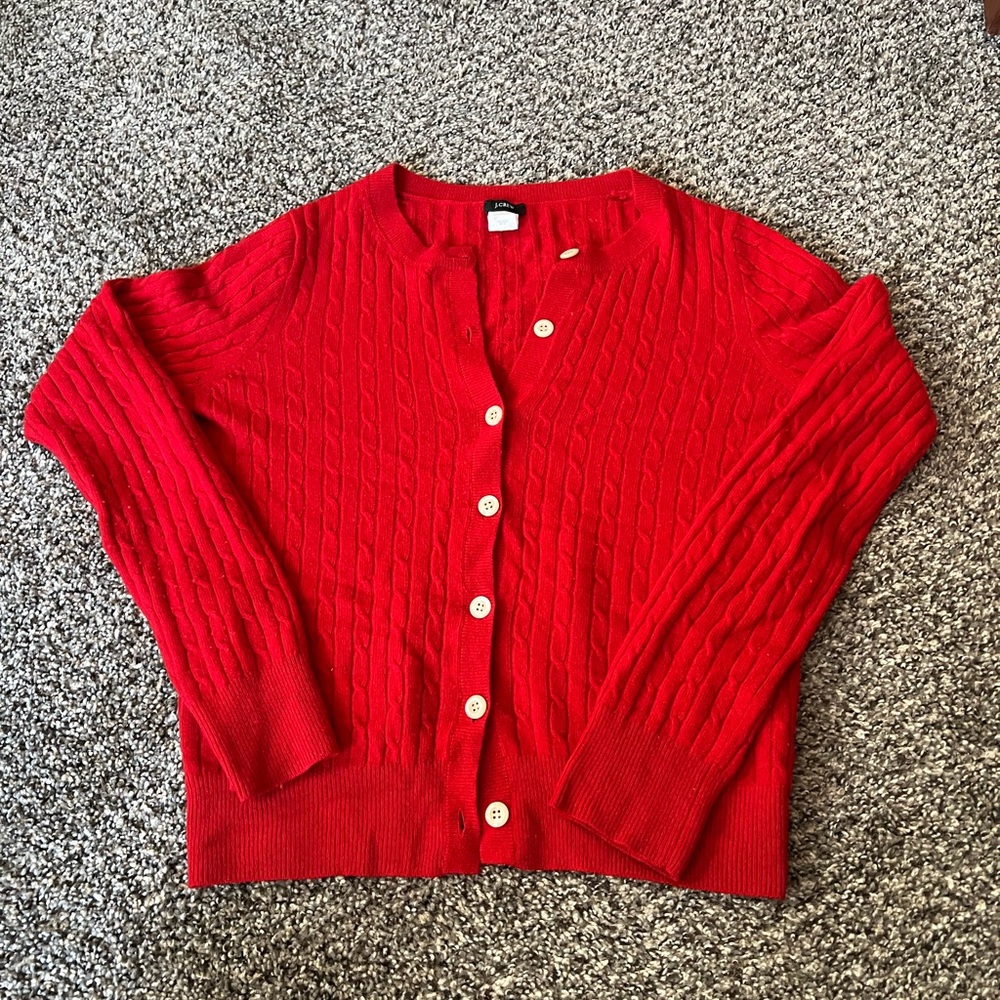 Vintage Cable Knit Cardigan